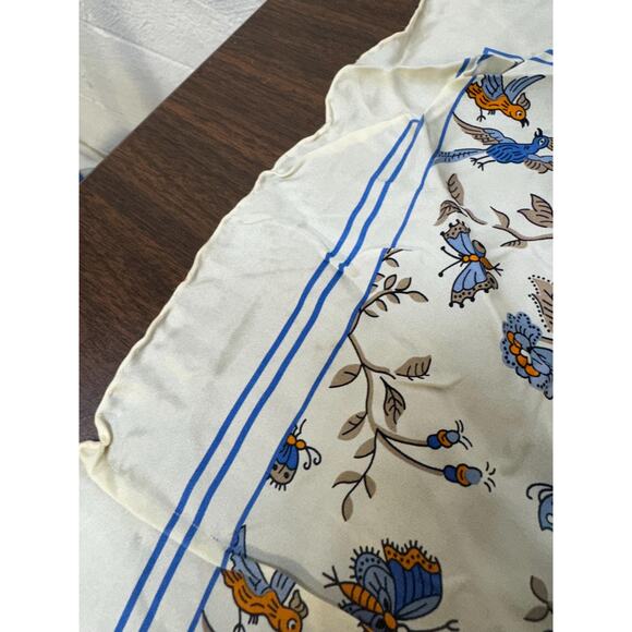 Turnbull and Asser Vintage Silk Handkerchief Bandana Pocket Square Scarf 18" - Picture 6 of 10